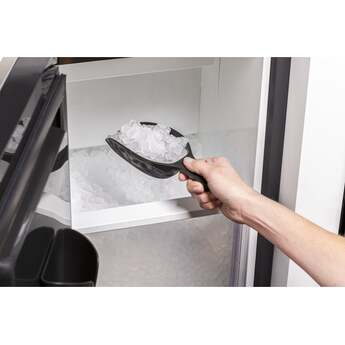 GE 15 Inch Under Ice Maker with Nugget Ice, 50lbs Daily Production, 26 Lbs. Capacity, Wi-Fi Connectivity, LED Lighting, Ice Scoop, Clean Reminder Light, and UL Listed: Panel Ready — thumbnail 14